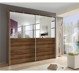 Bedroom Wardrobes with exquisite wardrobe mirror