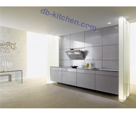 High gloss UV mirror surface kitchen cabinet design modern style kitchen cabinet