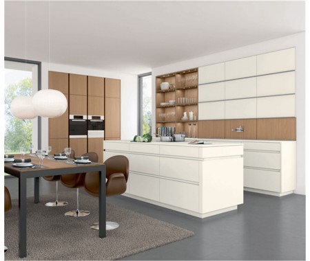 white high gloss mdf kitchen cabinet with high quality